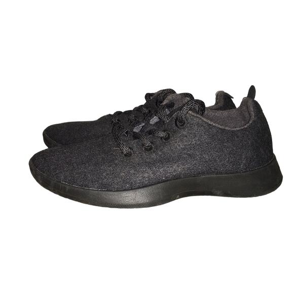 Allbirds Wool Runners Natural Black Womens 8 Merino Wool Comfort Sneaker Shoe - Picture 3 of 9